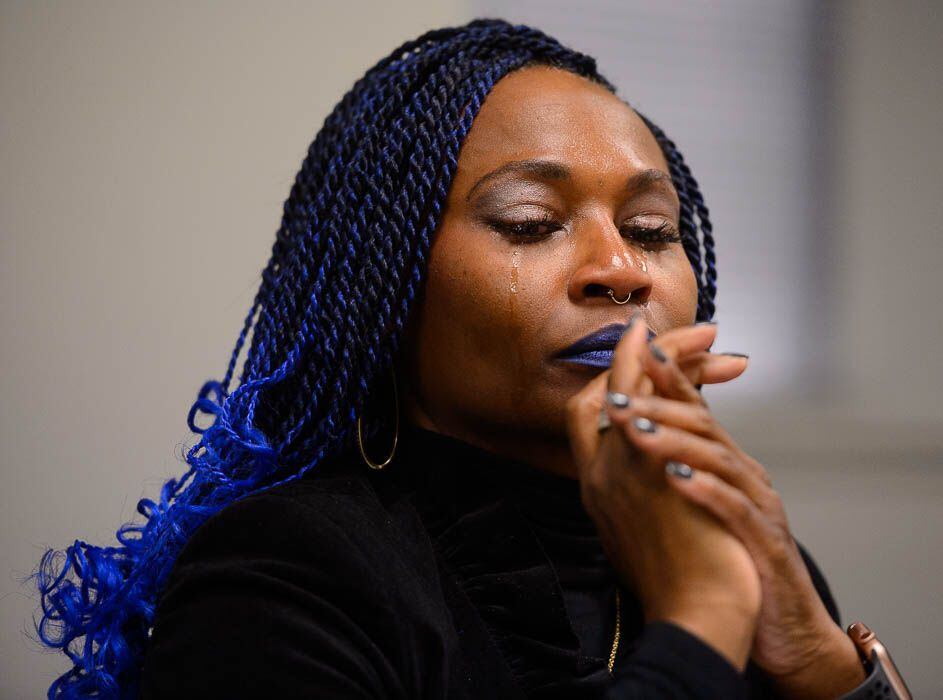 (Trent Nelson | The Salt Lake Tribune) LaToya Mack talks about her daughter, Cindreia Simone Europe, in Murray on Friday March 29, 2019. Europe was run over by a Unified Police Department officer in a Millcreek parking lot on March 5 2019.