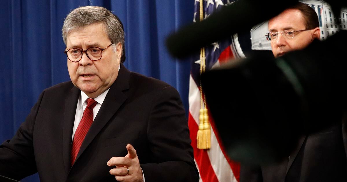 Aaron Blake: Barr did just what his critics feared he would do. Again.