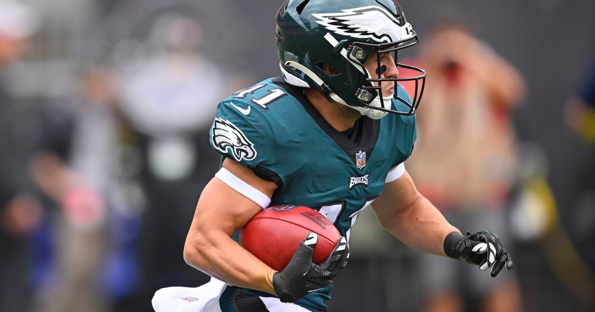 Philadelphia Eagles Britain Covey during an NFL football game, Monday,  Sept. 19, 2022, in Philadelphia. (AP Photo/Matt Rourke Stock Photo - Alamy