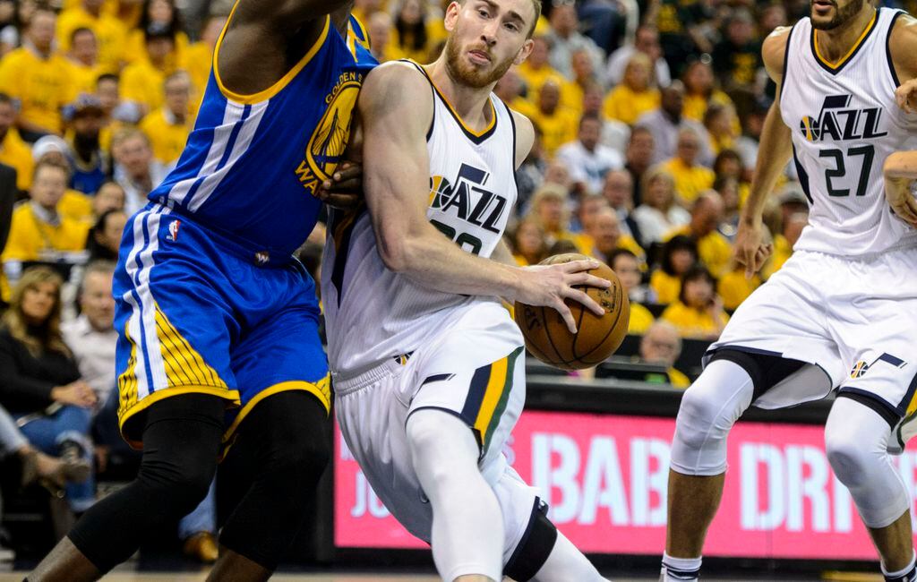 Gordon Hayward is sticking around for the rest of the playoffs