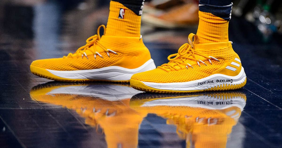 Jazz’s Donovan Mitchell wrote ‘End gun violence’ on his game shoes ...