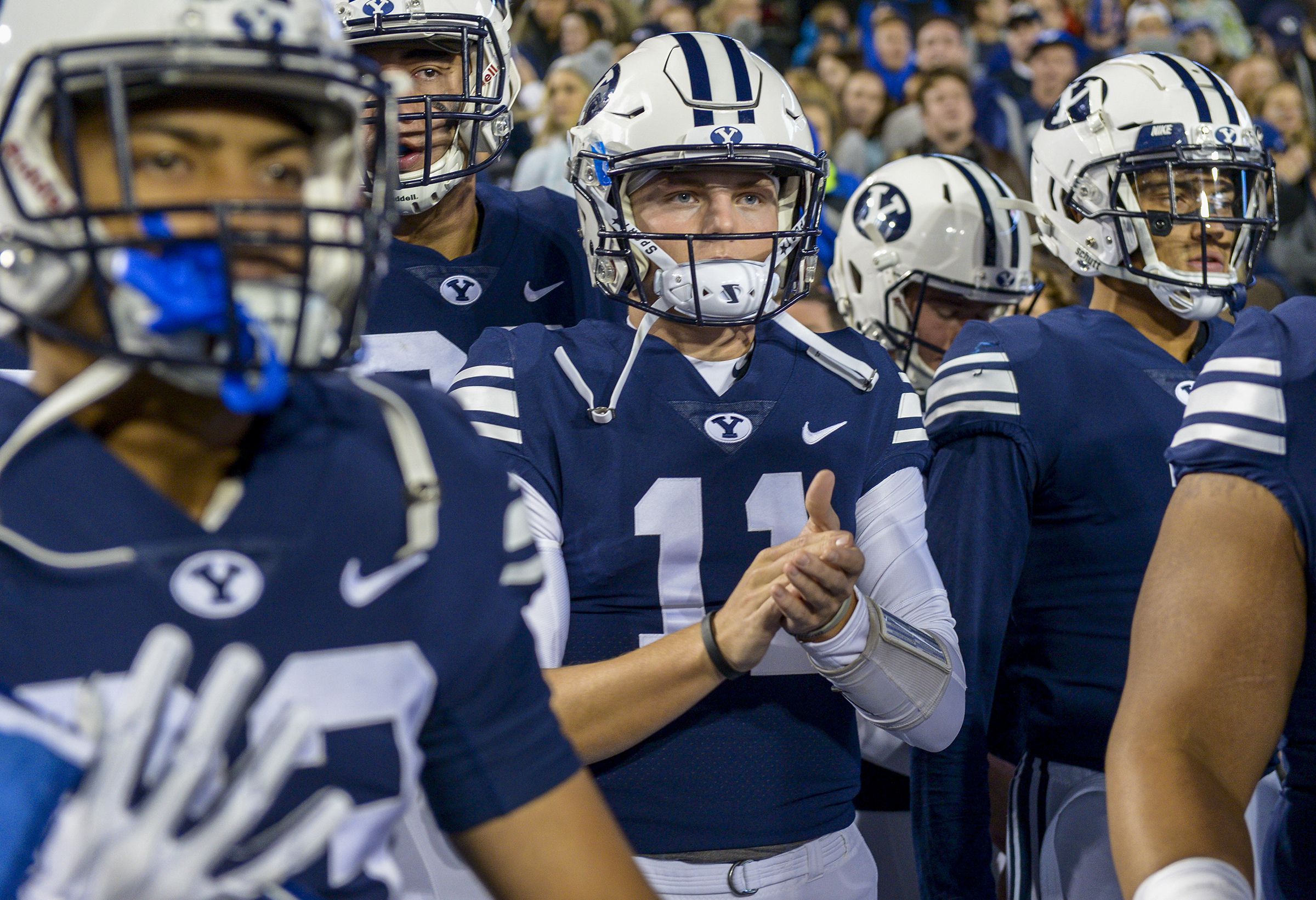 Watch: Cougars quarterback Zach Wilson shows off arm strength at BYU pro  day 