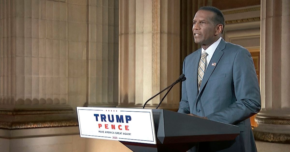 Burgess Owens said Mitt Romney should become a Democrat for voting to impeach Trump