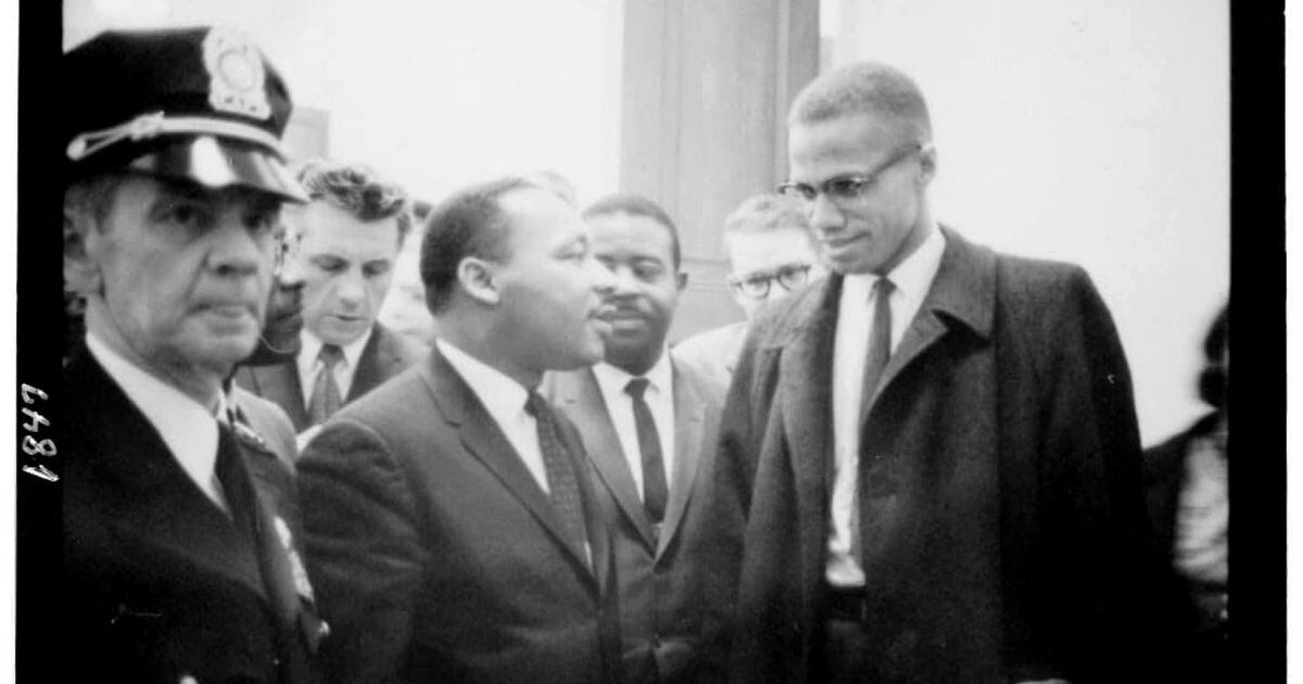 Martin Luther King Jr. met Malcolm X just once, and the photo still