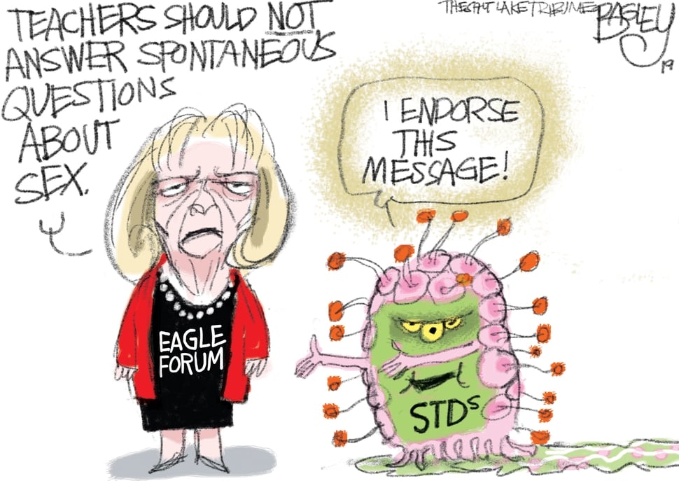 Bagley Cartoon: Sex Uneducation - The Salt Lake Tribune