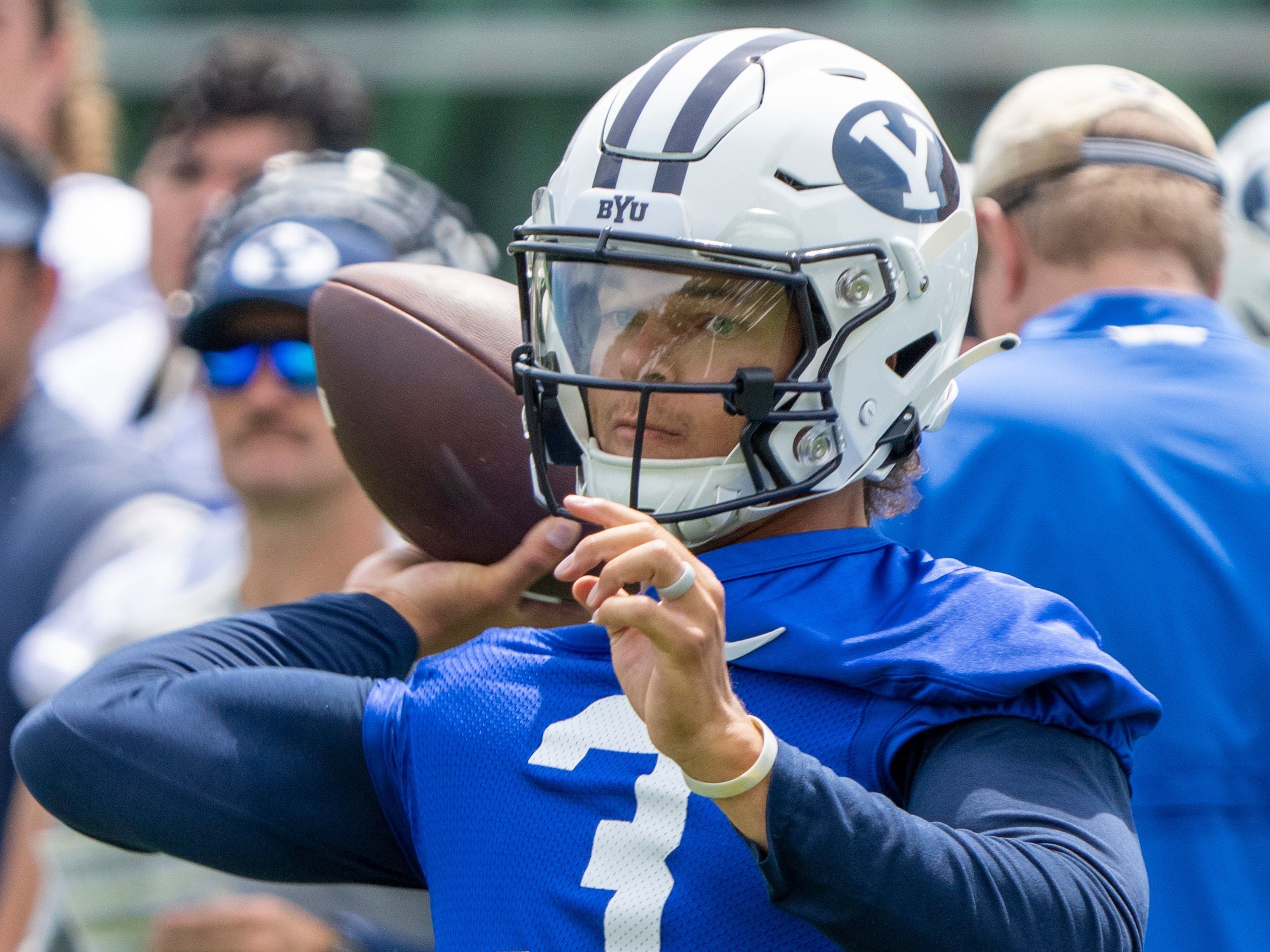 Former BYU QB Tosses TD Pass For Third Score