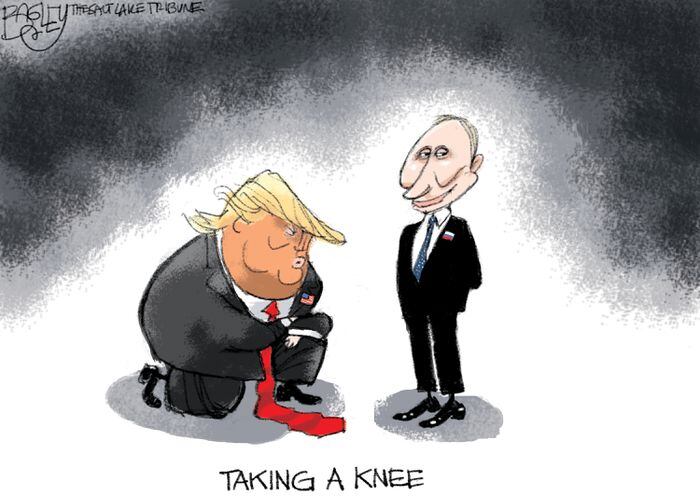 Bagley Cartoon Taking A Knee The Salt Lake Tribune