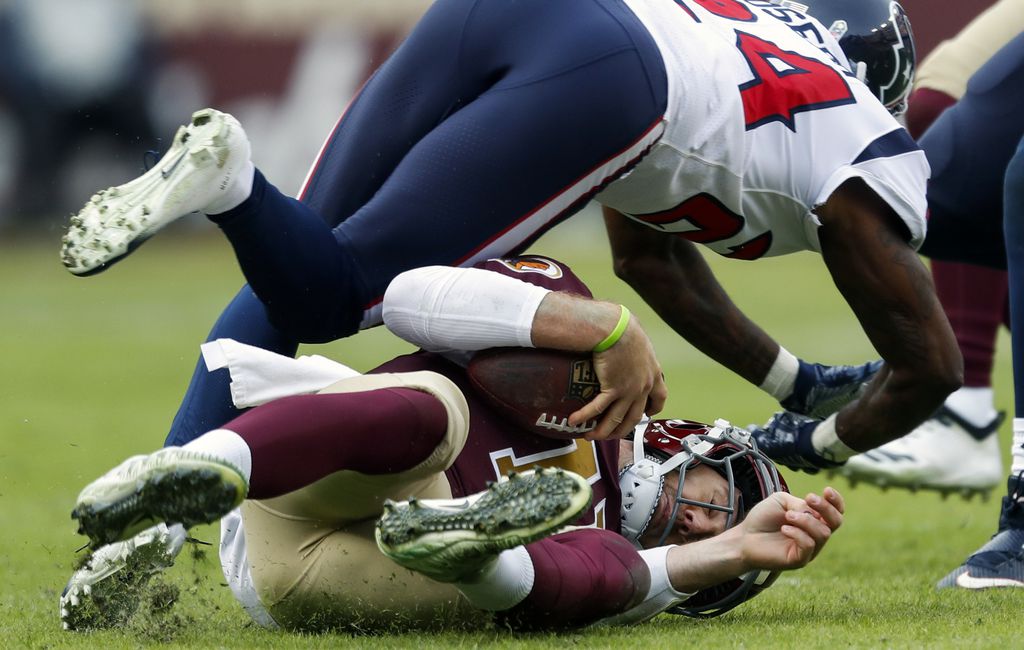 Alex Smith, Washington QB, makes NFL return with first game in 2 years