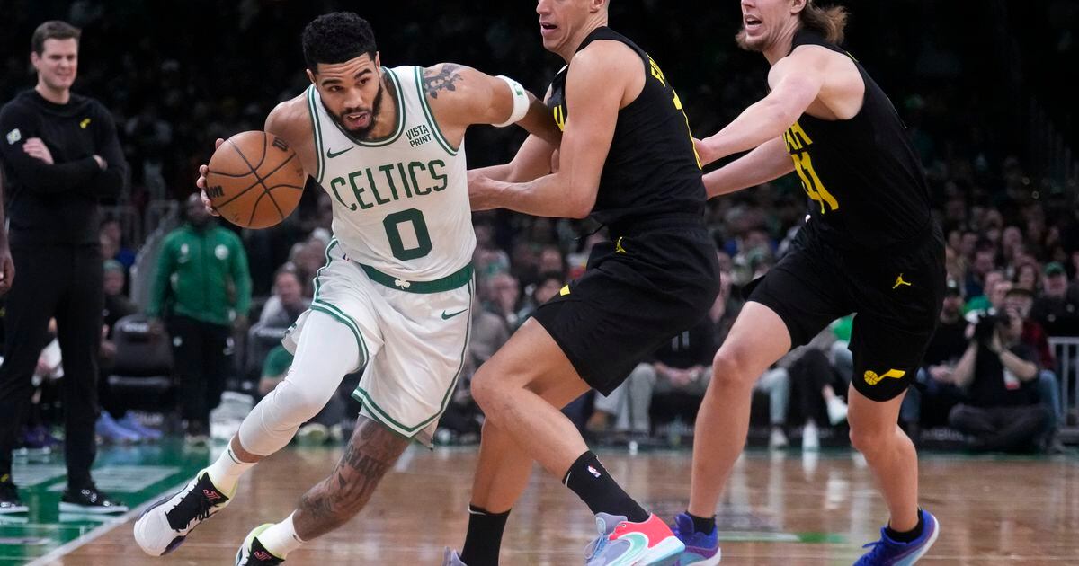 Celtics clinch playoff spot despite botching final play during loss to Jazz