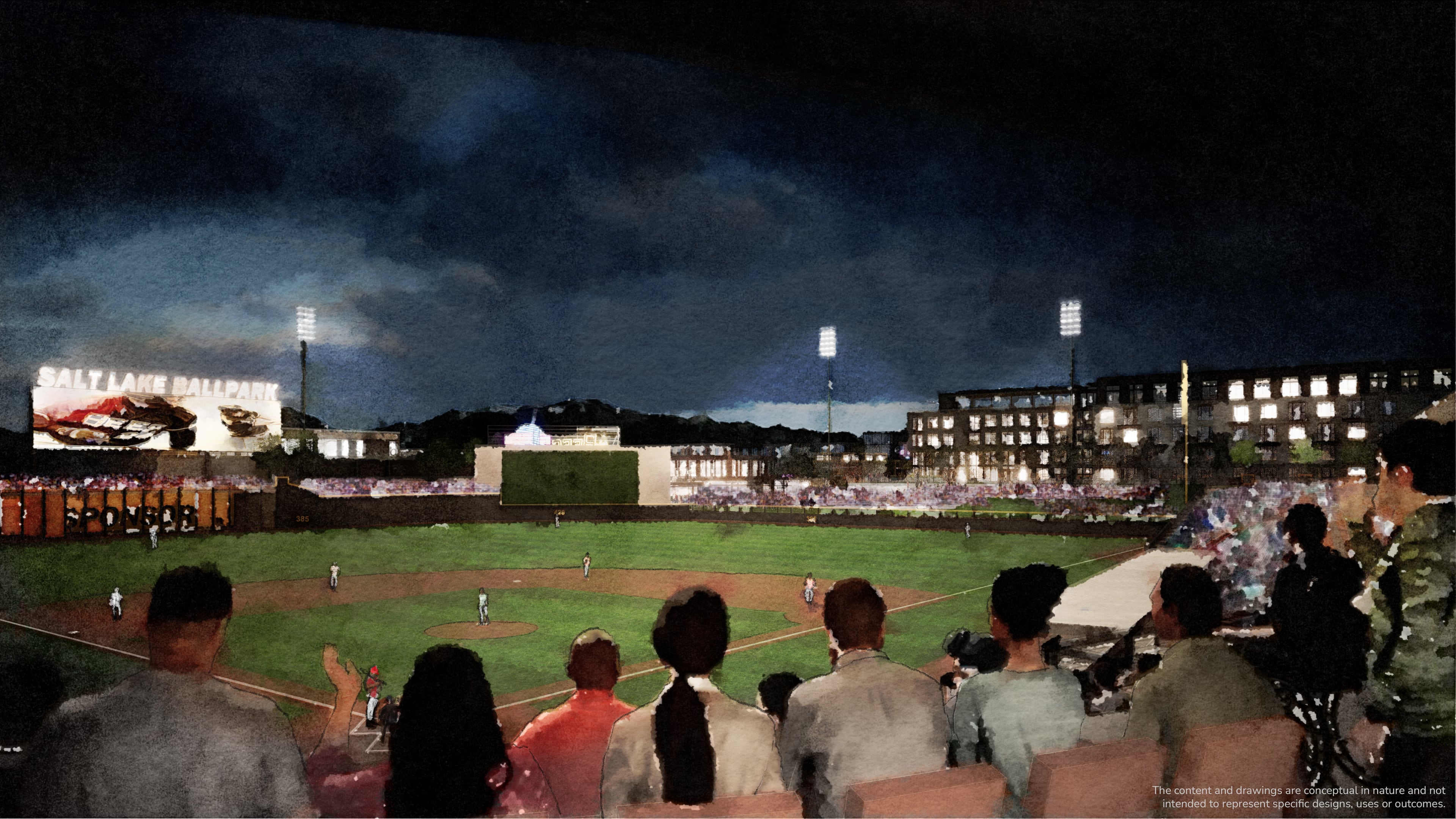 Photos: Renderings of MLB Ballpark In SLC Released