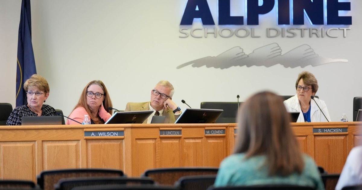 Alpine School District’s proposed split was blocked by the Utah Legislature Photo