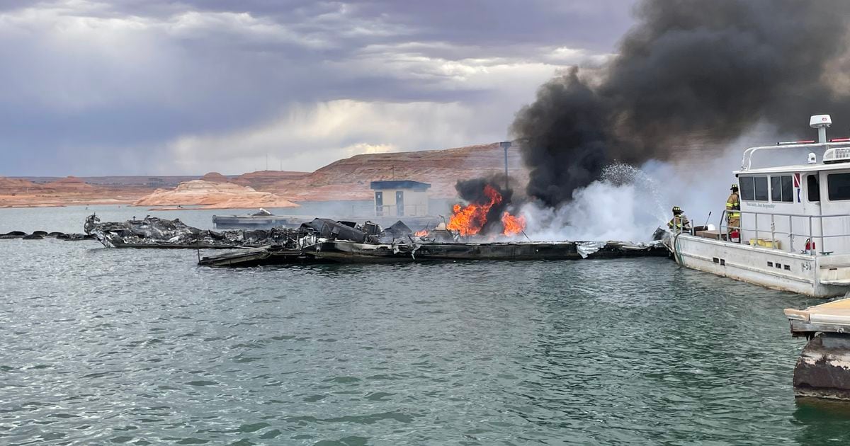 Lake Powell houseboat fire was accidental, investigators say