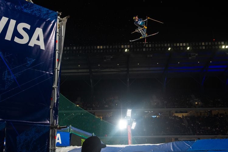 Cryogenic Snow Was The Foundation Of Atlanta S Big Air Skiing And Snowboarding Event Utahns Say It Could Be The Future