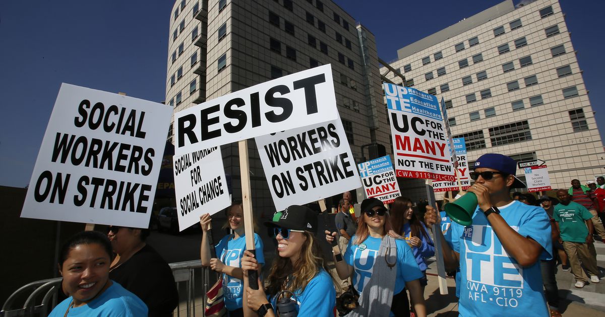 About 15,000 strike at University of California hospitals