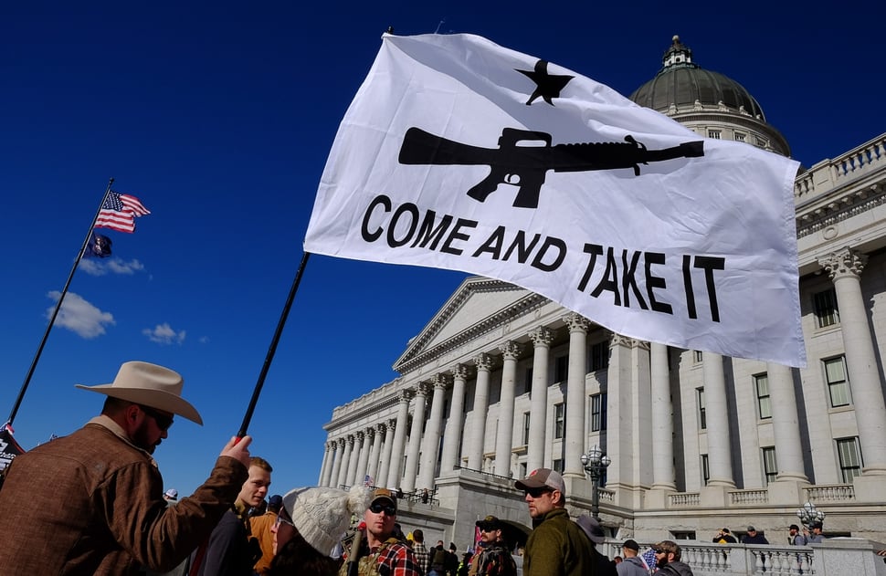Hundreds rally in Salt Lake City in support of gun rights The Salt