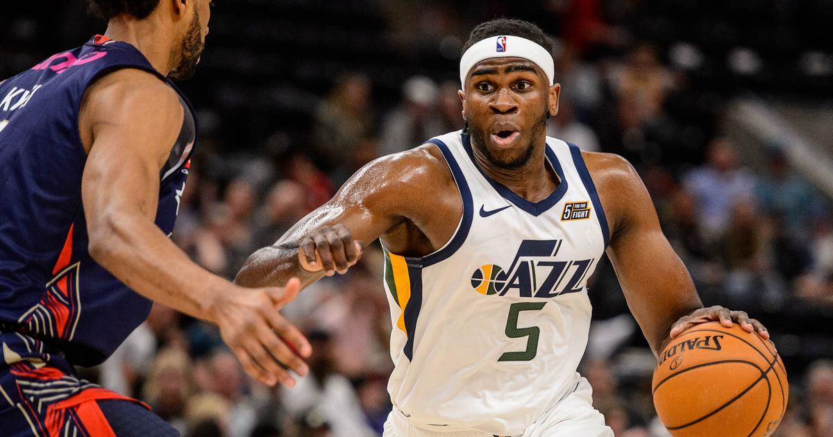 Jarrell Brantley - Utah Jazz - Game-Worn Association Edition Rookie Debut  Jersey - 2019-20 Season