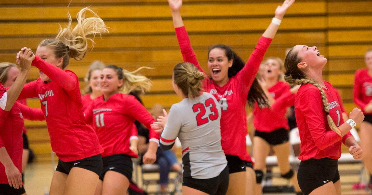 Prep Volleyball Defending State Champs Bountiful Rallies To Knock Off Skyridge 