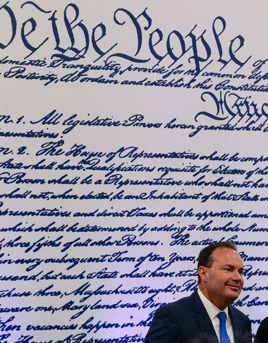 We Need To Talk About Sen. Mike Lee's Far-Right Pocket Constitution