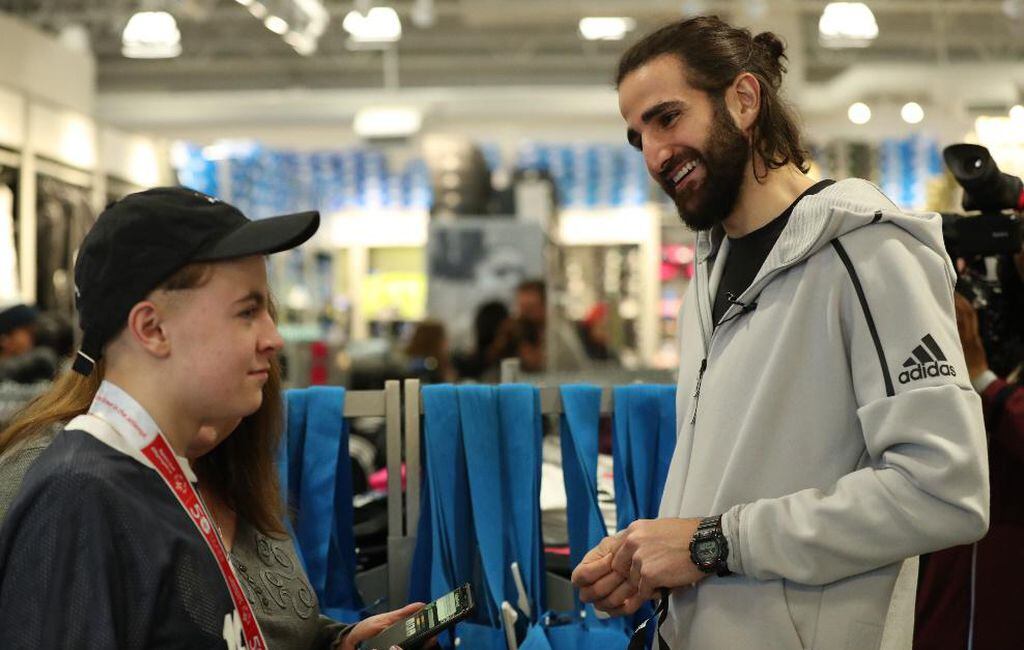 Ricky Rubio Is Always On And Always Happy Which Means He S Continuing To Play A Big Role In The Communities In Utah And Worldwide