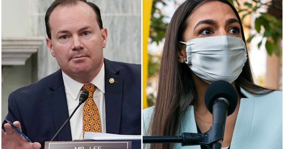 While Mike Lee opposes the accusation of Trump, he suggests that liberal congresswoman be risked