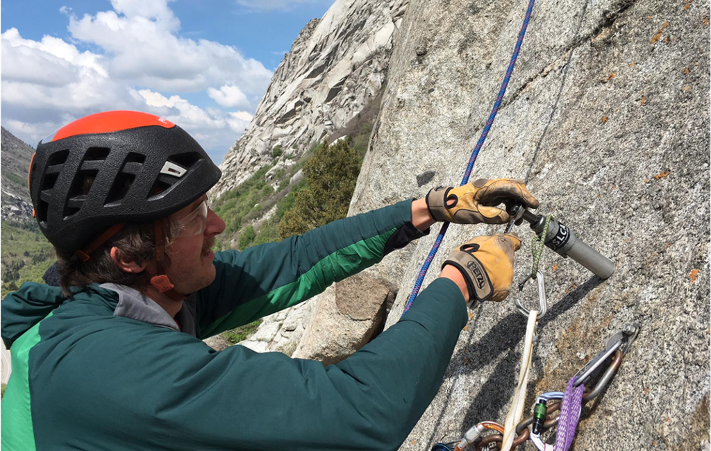 Rock climbing was born in wilderness, but does its hardware belong