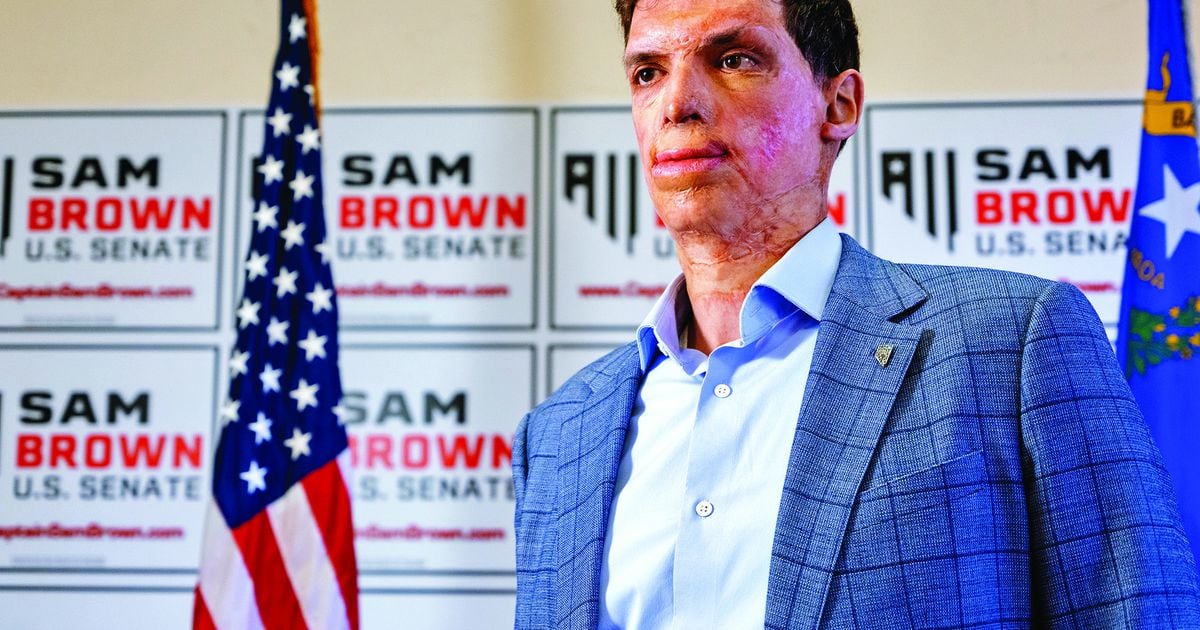 Sam Brown wins Nevada GOP Senate primary race, will face Sen. Jacky Rosen in November