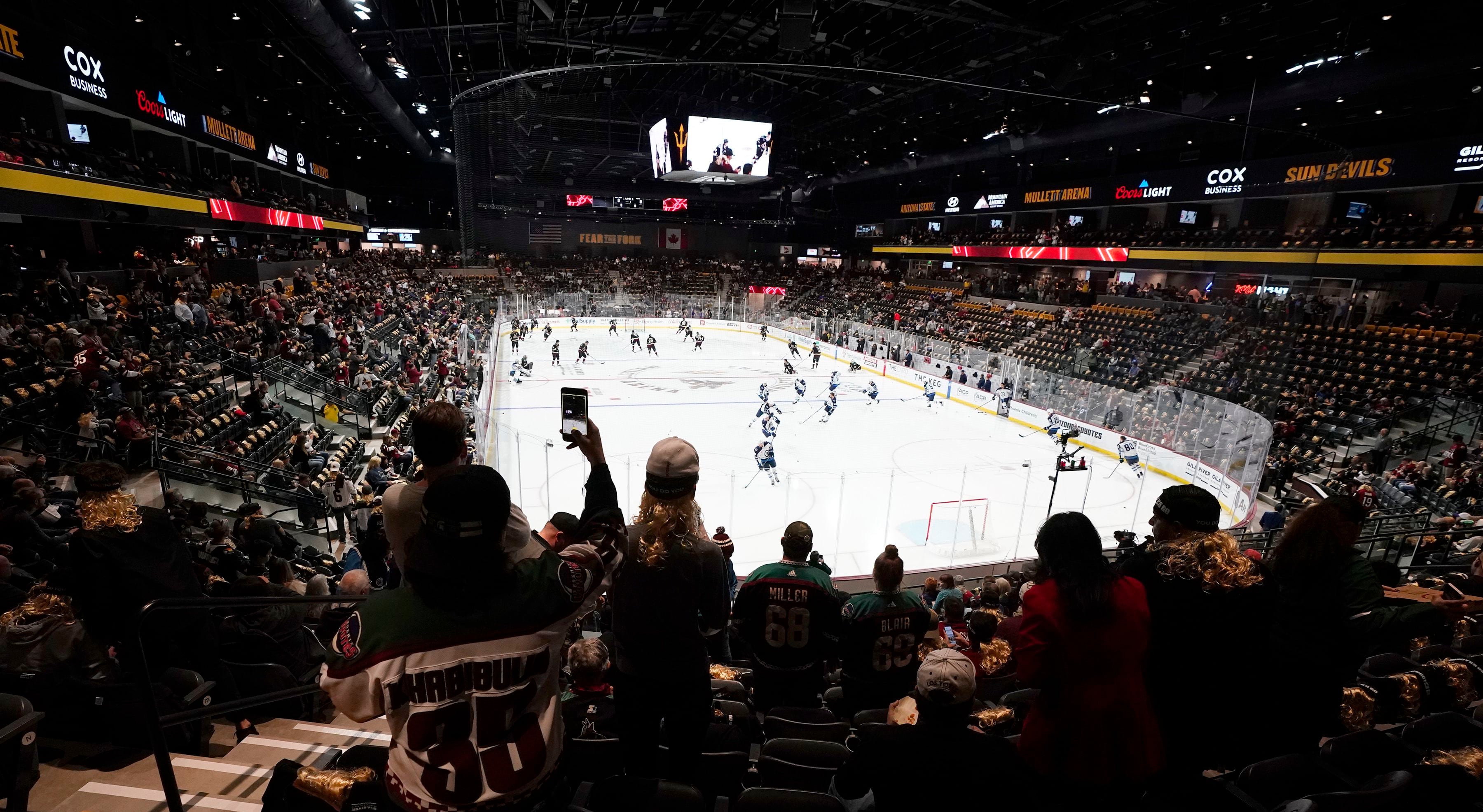 Salt Lake City arena is ready to receive the Coyotes : r/nhl