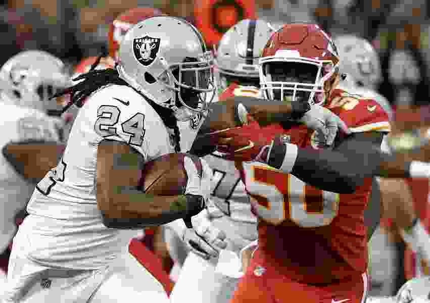 Raiders score on final play to beat Chiefs 3130 The Salt Lake Tribune