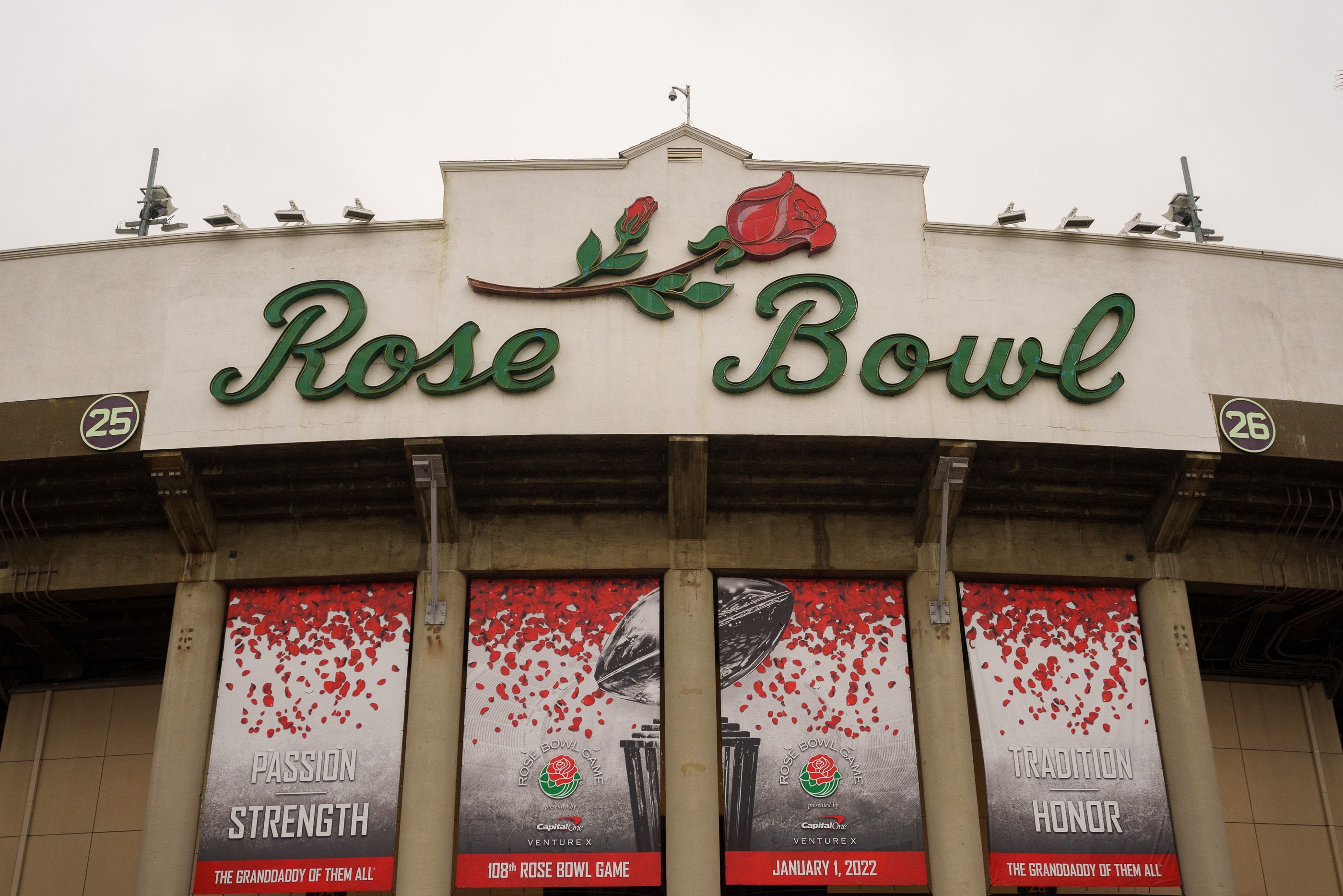 (Trent Nelson | The Salt Lake Tribune) The Rose Bowl in Pasadena, Calif., on Thursday, Dec. 30, 2021.