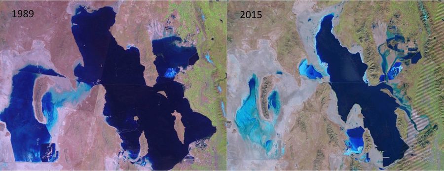 Dust From the Drying Great Salt Lake Is Wreaking Havoc on Utah's Snow, Smart News
