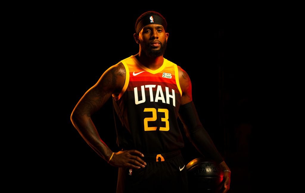 2020-2021 City Version NBA Utah Jazz Black #45 Jersey,Utah Jazz