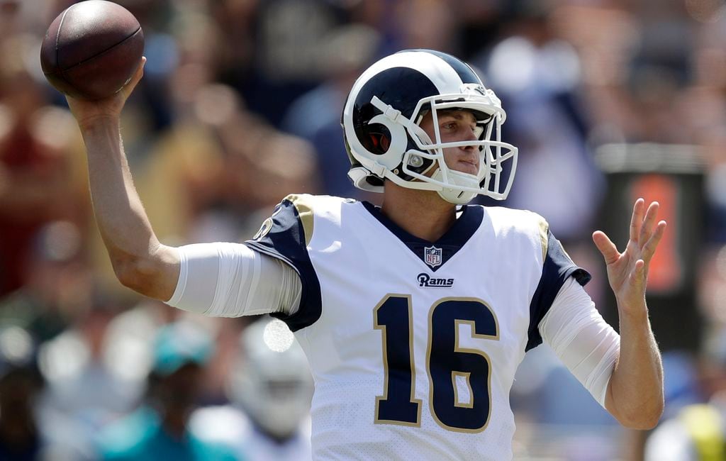 No. 1 pick Jared Goff to debut Sunday for Rams