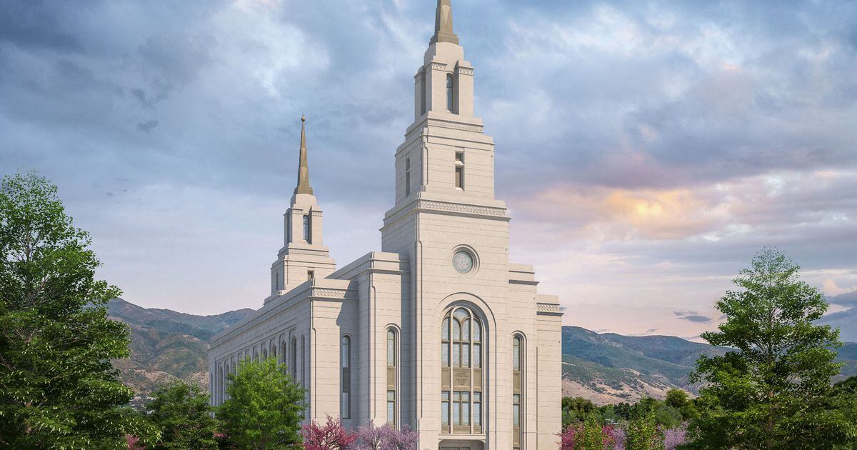 LDS Church releases rendering of its new Layton Temple