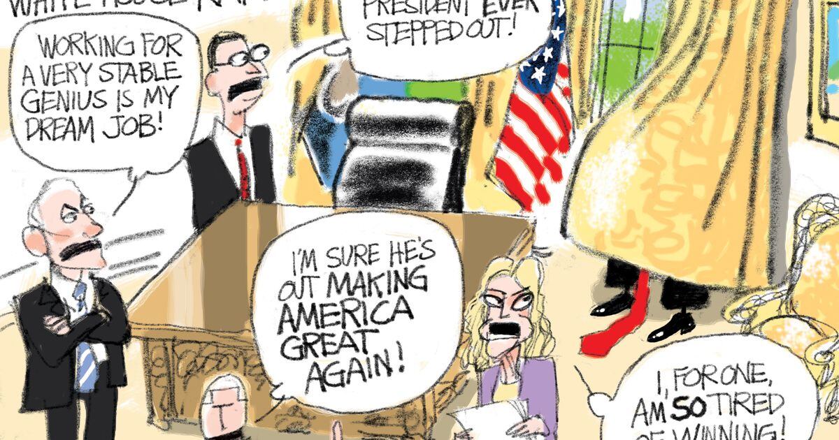 Bagley Cartoon: The White House Rat - The Salt Lake Tribune