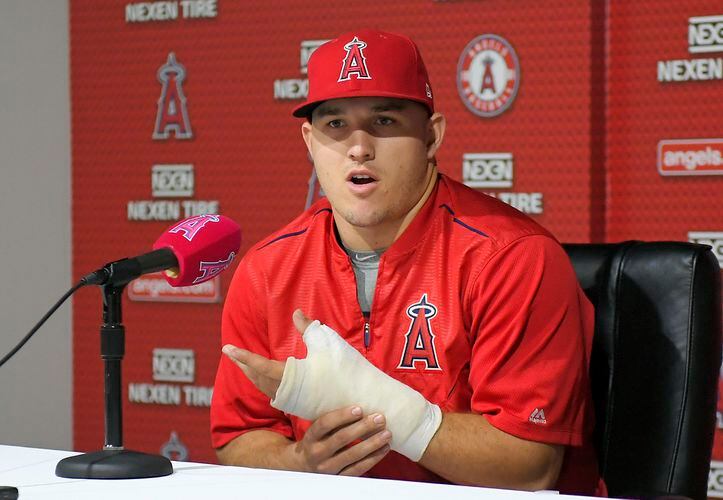 Angels' Mike Trout headed for rehab workout, games in minors