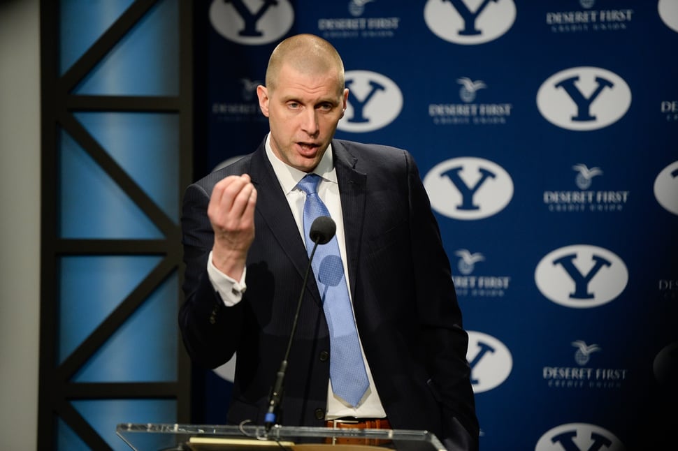 New BYU basketball coach Mark Pope’s challenge various