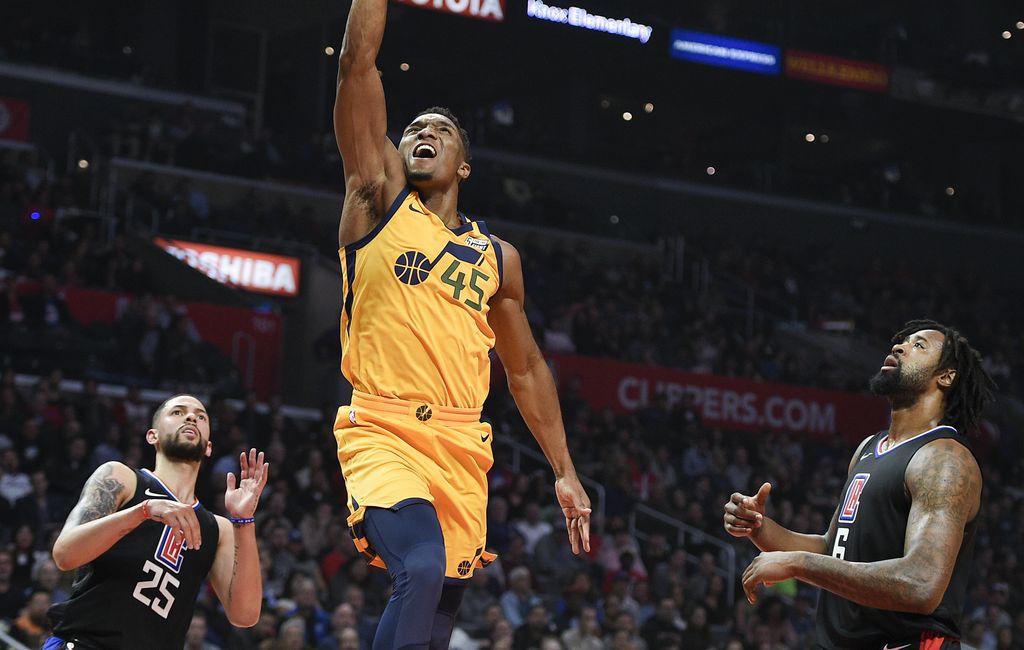 Donovan Mitchell already has an impressive dunk highlight reel