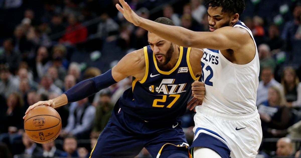 Gobert tames KAT, Jazz hand Timberwolves a 103-95 loss