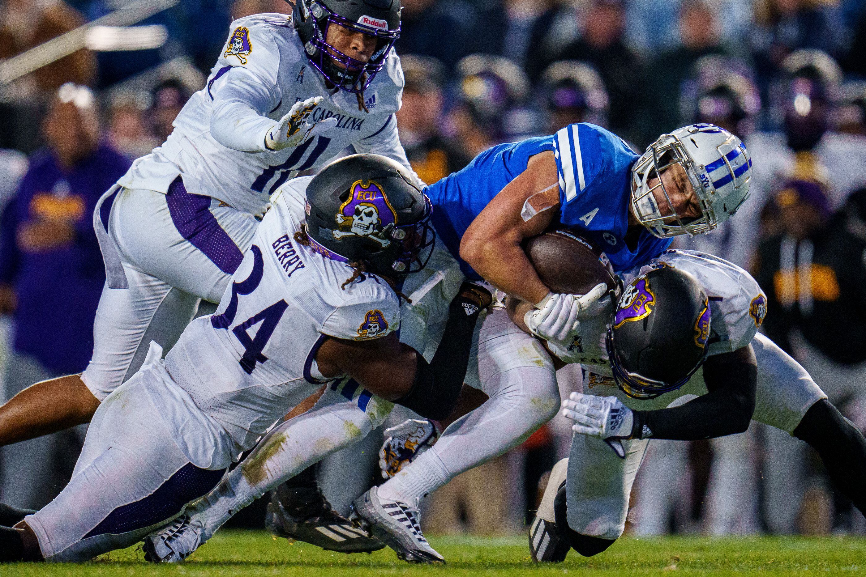 BYU loses heartbreaker to East Carolina, as path to bowl eligibility narrows