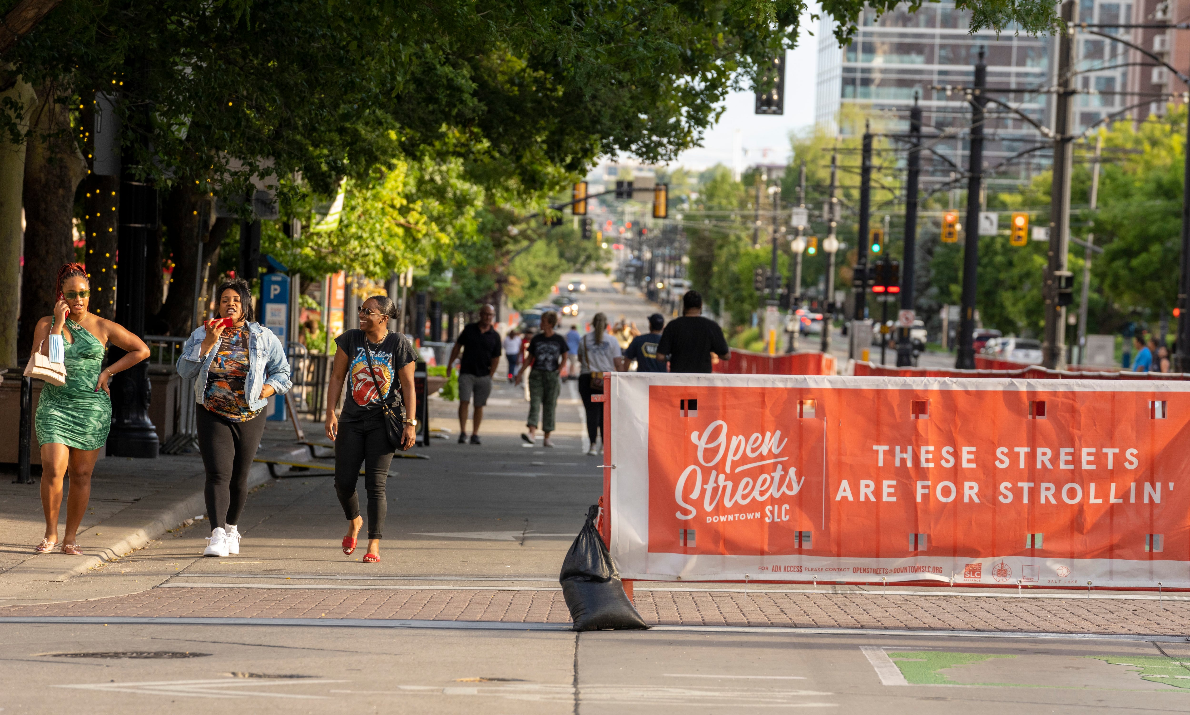 Salt Lake City wants to make section of Main Street permanently car-free -  Axios Salt Lake City