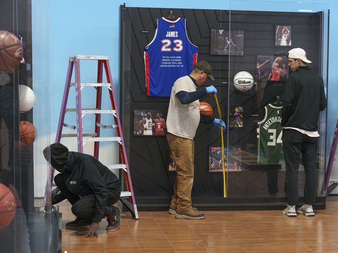 NBA All Star Interactive Retail Experience