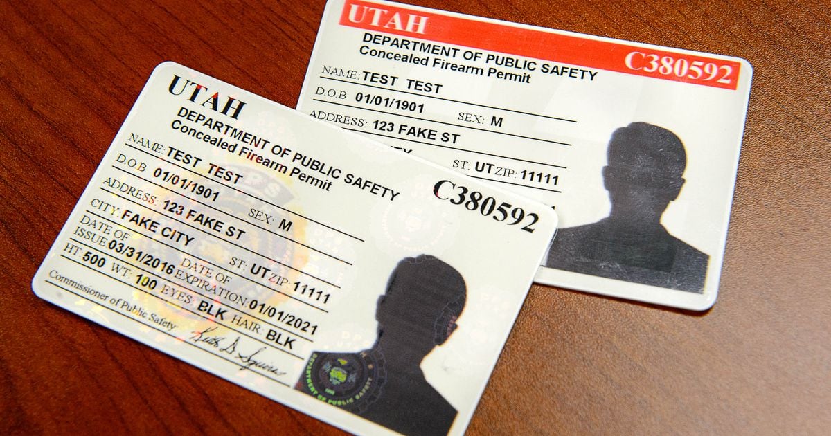 Utah Concealed Carry Permits Get A New Look