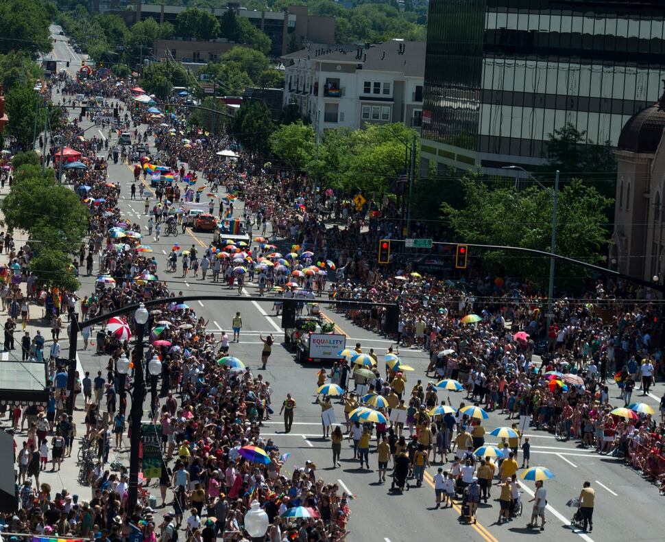 Utah Pride protest part of the parade (with photos) The Salt