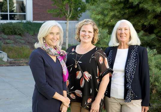 left to right: Lee Ellington, Rebecca Utz, Debra Scammon