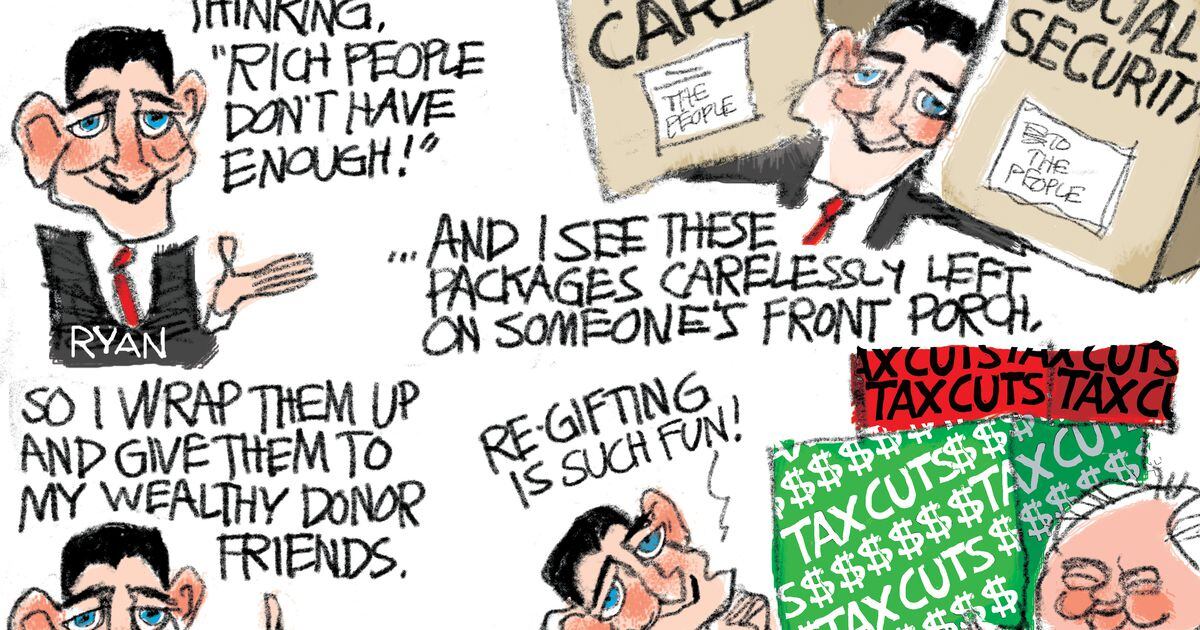 Bagley Cartoon: Gift of the MAGA - The Salt Lake Tribune