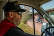 (Trent Nelson  |  The Salt Lake Tribune) Steve Herrmann, after driving veteran Hal Bartlett to his Bountiful home on Wednesday, Nov. 13, 2024.