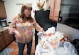 (Bethany Baker  |  The Salt Lake Tribune) Penny Paxman goes through her groceries in her kitchen after a trip to Winco in Midvale on Tuesday, Oct. 1, 2024. 