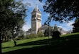 (Francisco Kjolseth | The Salt Lake Tribune) Utah State University's Old Main building in Logan on Wednesday, Sept. 20, 2023.