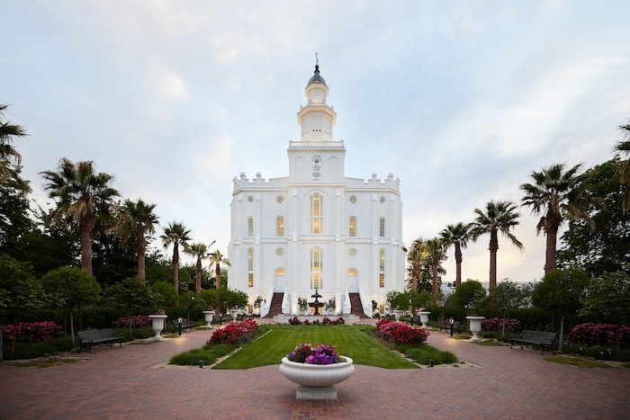 (The Church of Jesus Christ of Latter-day Saints) The St. George Temple, released Wednesday, Sept. 5, 2023.