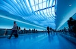 (Chris Samuels | The Salt Lake Tribune) Passengers walk through a new central tunnel at Salt Lake City International Airport, Tuesday, Oct. 22, 2024.